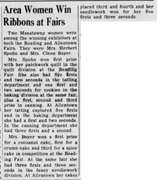 other Newspaper clipping from Sep 25, 1958 5818874