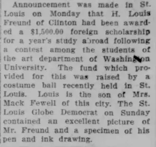 other Newspaper clipping from Apr 14, 1929 5818925