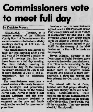 Political Newspaper clipping from Jun 27, 1984 5819054