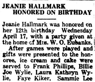 Birth Newspaper clipping from Apr 19, 1940 5819075