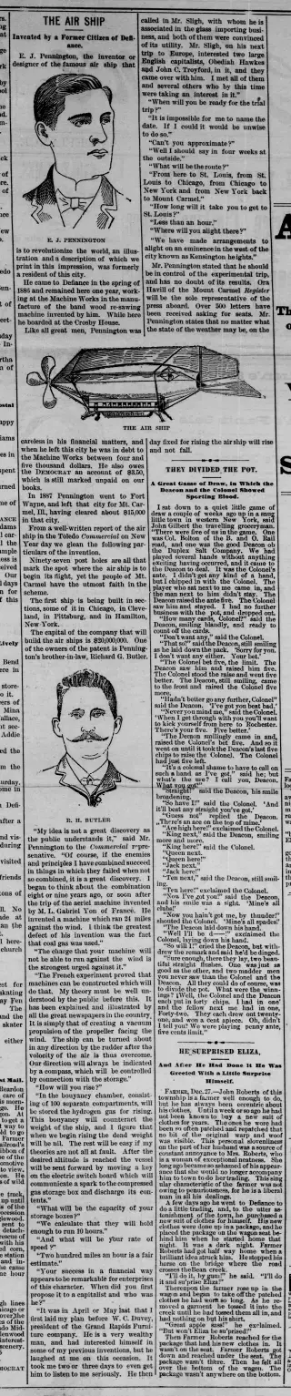 other Newspaper clipping from Jan 8, 1891 5819145