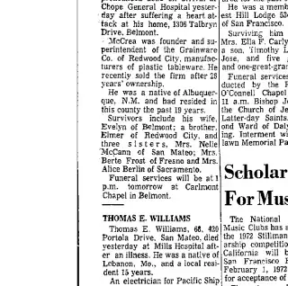 other Newspaper clipping from Nov 9, 1971 5819149