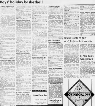 other Newspaper clipping from Dec 28, 1985 5819189