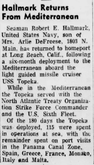 Military Newspaper clipping from Mar 7, 1968 5819225