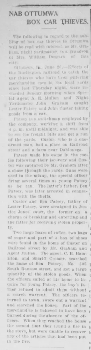 other Newspaper clipping from Jun 28, 1917 5819226