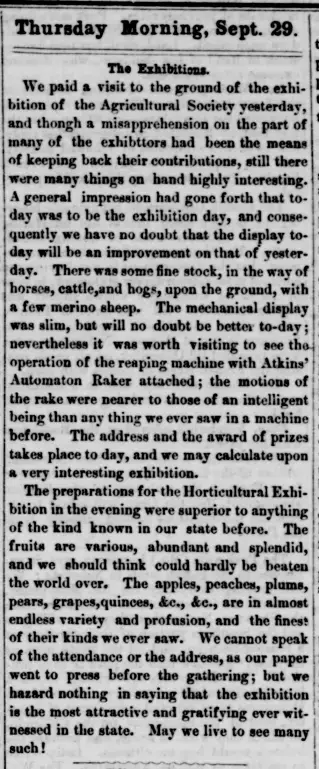 other Newspaper clipping from Oct 5, 1853 5819276