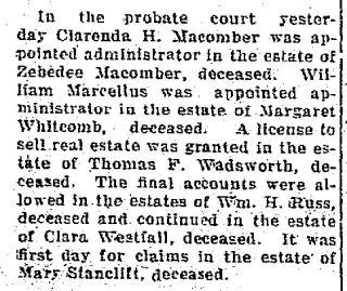 other Newspaper clipping from Feb 24, 1915 5819331