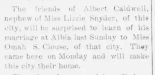 other Newspaper clipping from Jul 31, 1895 5819374