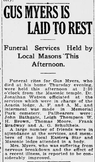 other Newspaper clipping from Apr 12, 1919 5819785
