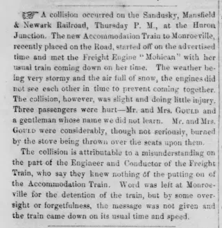 other Newspaper clipping from Feb 4, 1854 5819908