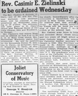 other Newspaper clipping from May 29, 1952 5820004