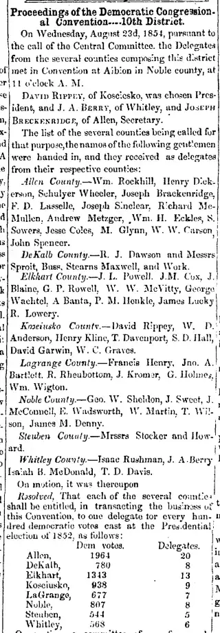 other Newspaper clipping from Sep 9, 1854 5820299