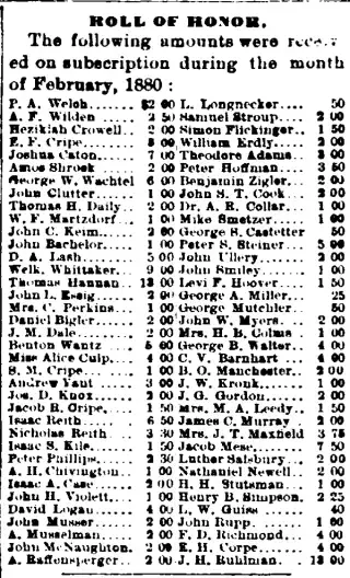 other Newspaper clipping from Mar 3, 1880 5820315