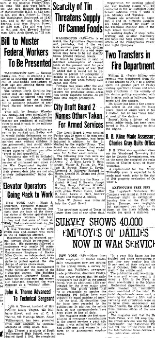 other Newspaper clipping from Sep 25, 1943 5820368