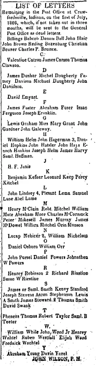 other Newspaper clipping from Aug 1, 1826 5820383