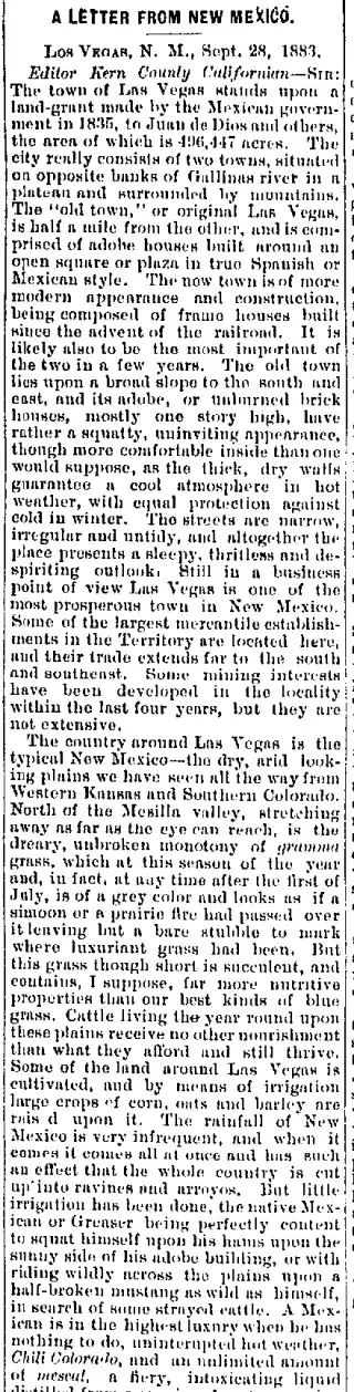 General news Newspaper clipping from Oct 6, 1883 5820424