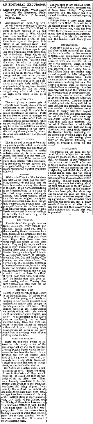 other Newspaper clipping from Aug 12, 1886 5820583