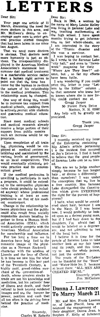 other Newspaper clipping from Mar 13, 1970 5820590
