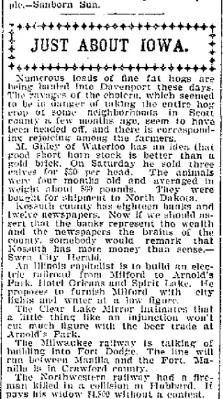 other Newspaper clipping from Mar 25, 1898 5820627