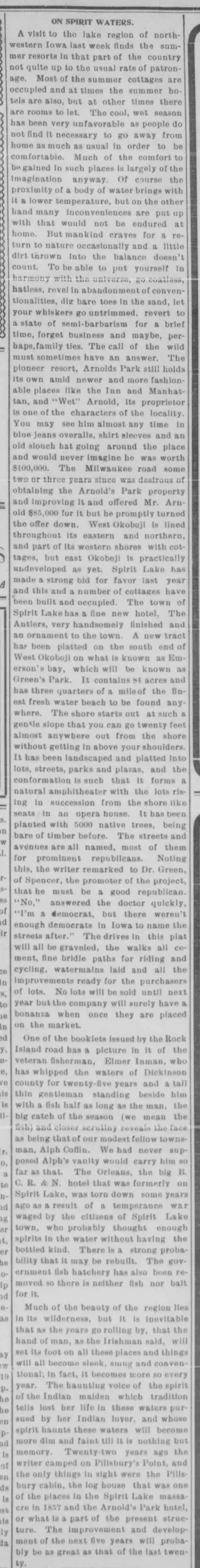 other Newspaper clipping from Aug 27, 1903 5820657