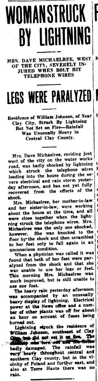 General news Newspaper clipping from Sep 16, 1915 5820691