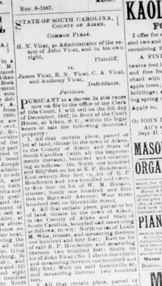 other Newspaper clipping from Nov 23, 1887 5820712