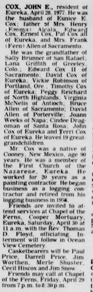 other Newspaper clipping from Apr 29, 1977 5820854