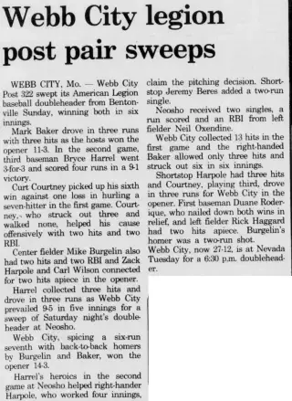 other Newspaper clipping from Jul 11, 1988 5821033