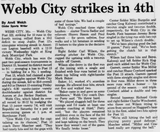 other Newspaper clipping from Jul 14, 1988 5821050