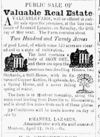 other Newspaper clipping from May 12, 1849 5821083