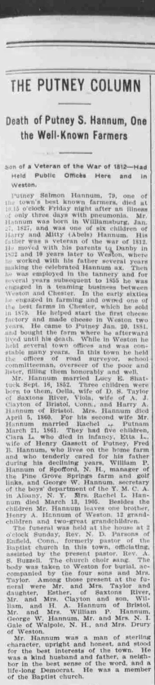 other Newspaper clipping from May 25, 1906 5821135