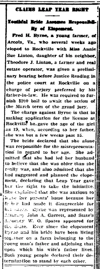 other Newspaper clipping from Feb 20, 1912 5821300