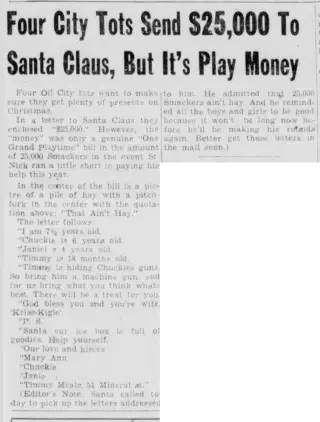 other Newspaper clipping from Dec 9, 1950 5821307