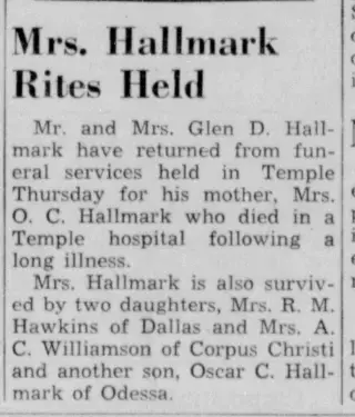 other Newspaper clipping from Nov 16, 1959 5821308
