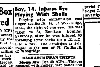 other Newspaper clipping from Oct 30, 1945 5821361