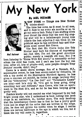 other Newspaper clipping from Dec 8, 1960 5821694