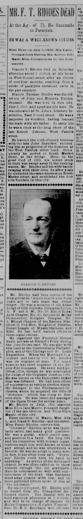 other Newspaper clipping from Oct 22, 1906 5821753