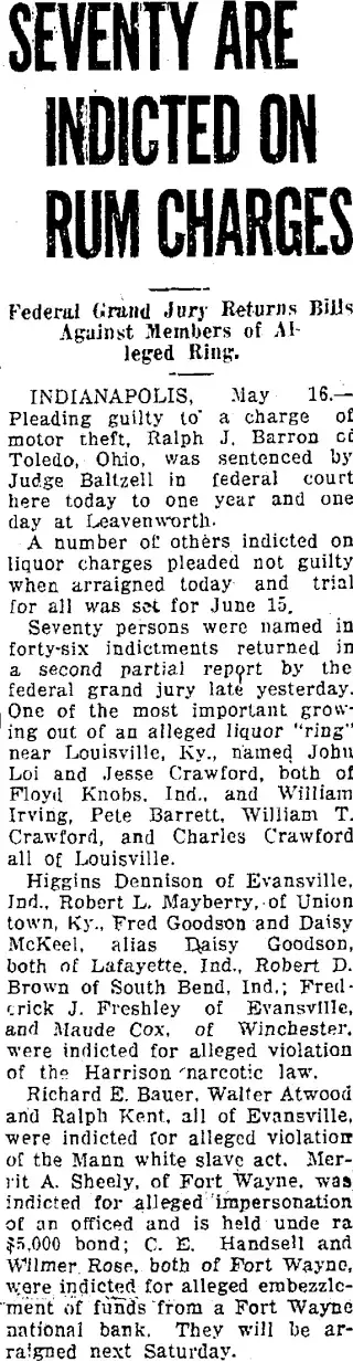 other Newspaper clipping from May 16, 1925 5821930