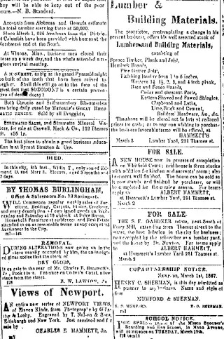 other Newspaper clipping from Mar 11, 1867 5821997