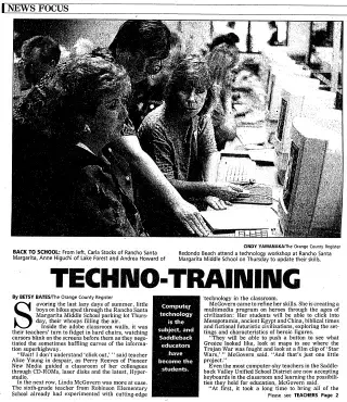 General news Newspaper clipping from Aug 26, 1994 5822079