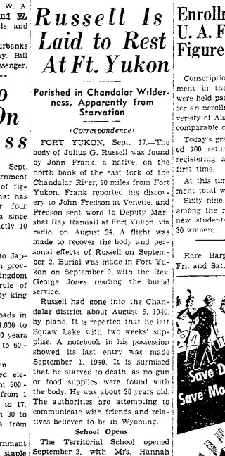 other Newspaper clipping from Sep 18, 1941 5822084