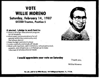 other Newspaper clipping from Feb 9, 1987 5822087
