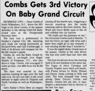 other Newspaper clipping from Sep 7, 1975 5822200
