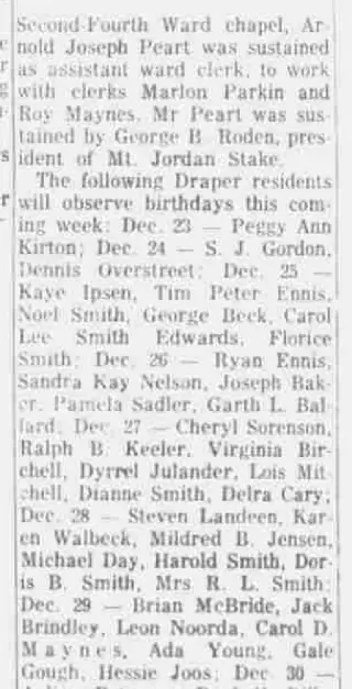 other Newspaper clipping from Dec 23, 1960 5822500