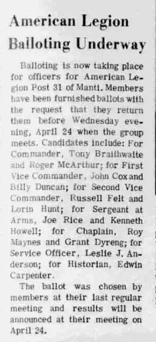 other Newspaper clipping from Apr 18, 1974 5822542