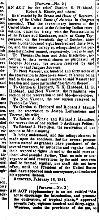 other Newspaper clipping from Feb 20, 1841 5822659
