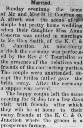 Marriage Newspaper clipping from Sep 24, 1909 5822679
