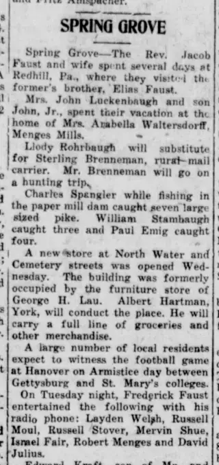 Entertainment Newspaper clipping from Nov 10, 1922 5822744