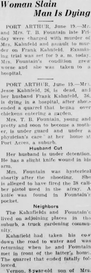 Crime Newspaper clipping from Jun 20, 1926 5822906