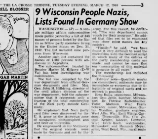 General news Newspaper clipping from Mar 12, 1946 5823045